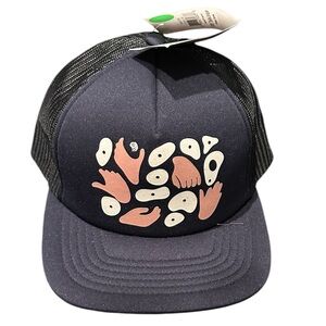 Mountain Hardwear Navy and Black Hand/Hold Trucker Hat